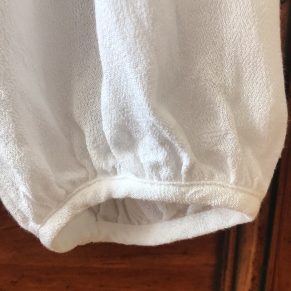 Keyhole Neck Surplice Blouse - Picture 7 of 7